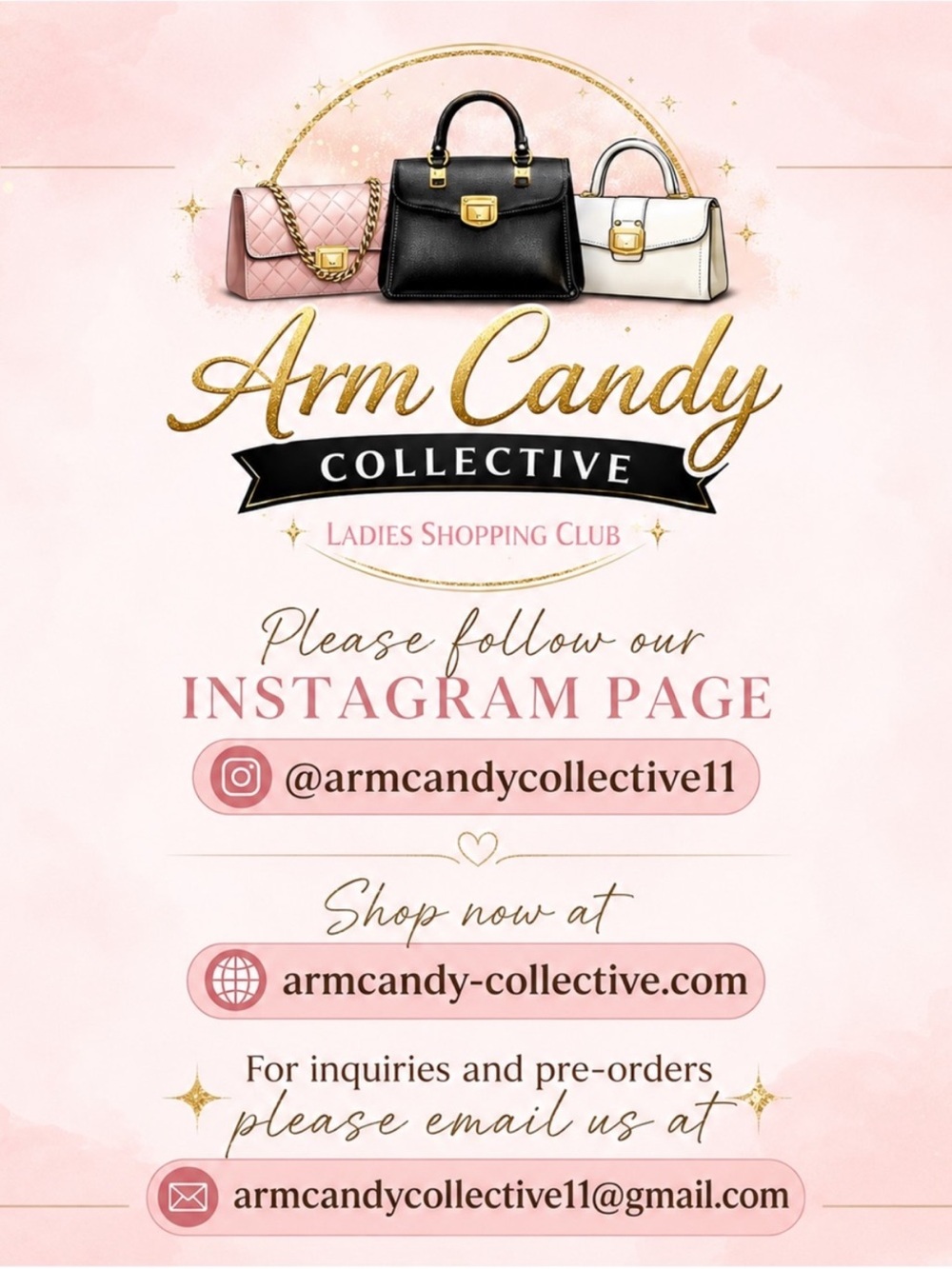 ARM CANDY COLLECTIVE INFO